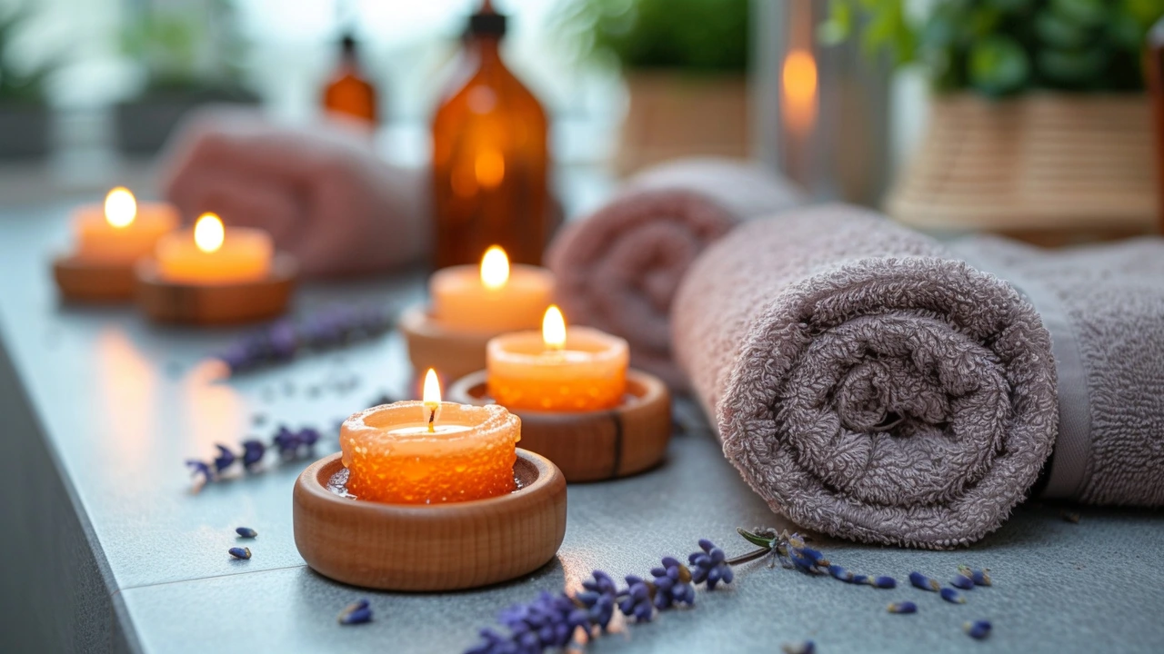 Různé vůně masážních olejů a svíček a jejich vliv na nás