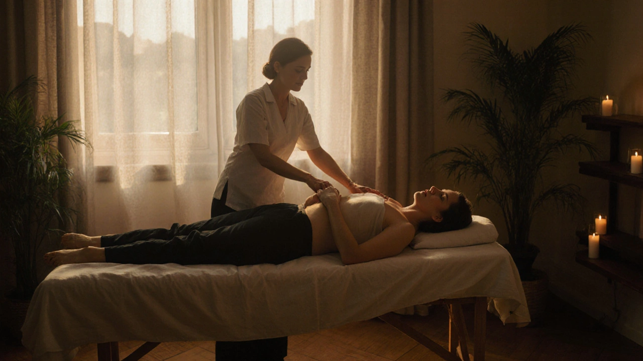 Tantrická masáž a úzkost ze sexuality: Jak bezpečný dotek pomáhá uvolnit tělo a mysl