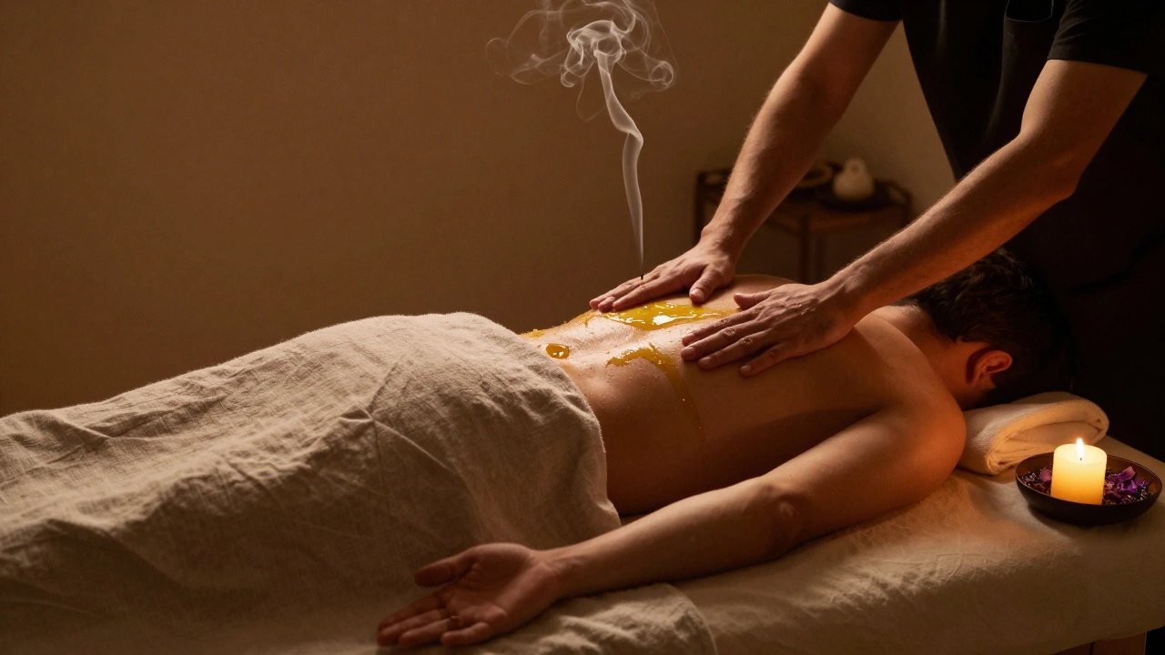 Lingam masáž bez tlaku na výkon: Proč je cíl vedlejší a jak to změní tvůj vztah k tělu