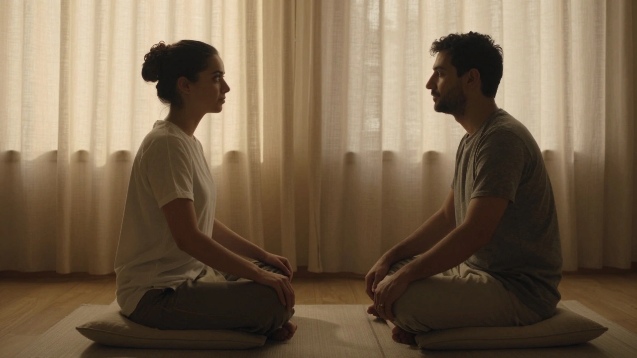 Oční kontakt a tantrické zrcadlení: Cvičení pro dva, která obnoví spojení