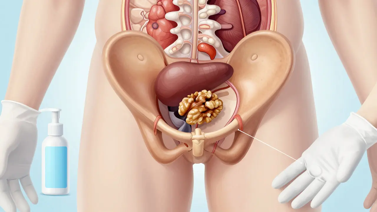 Bezpečnost při masáži prostaty: Průvodce riziky, hygienou a správnou technikou